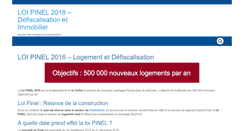 Desktop Screenshot of loi-pinel-logement.org