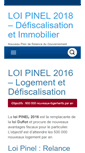 Mobile Screenshot of loi-pinel-logement.org